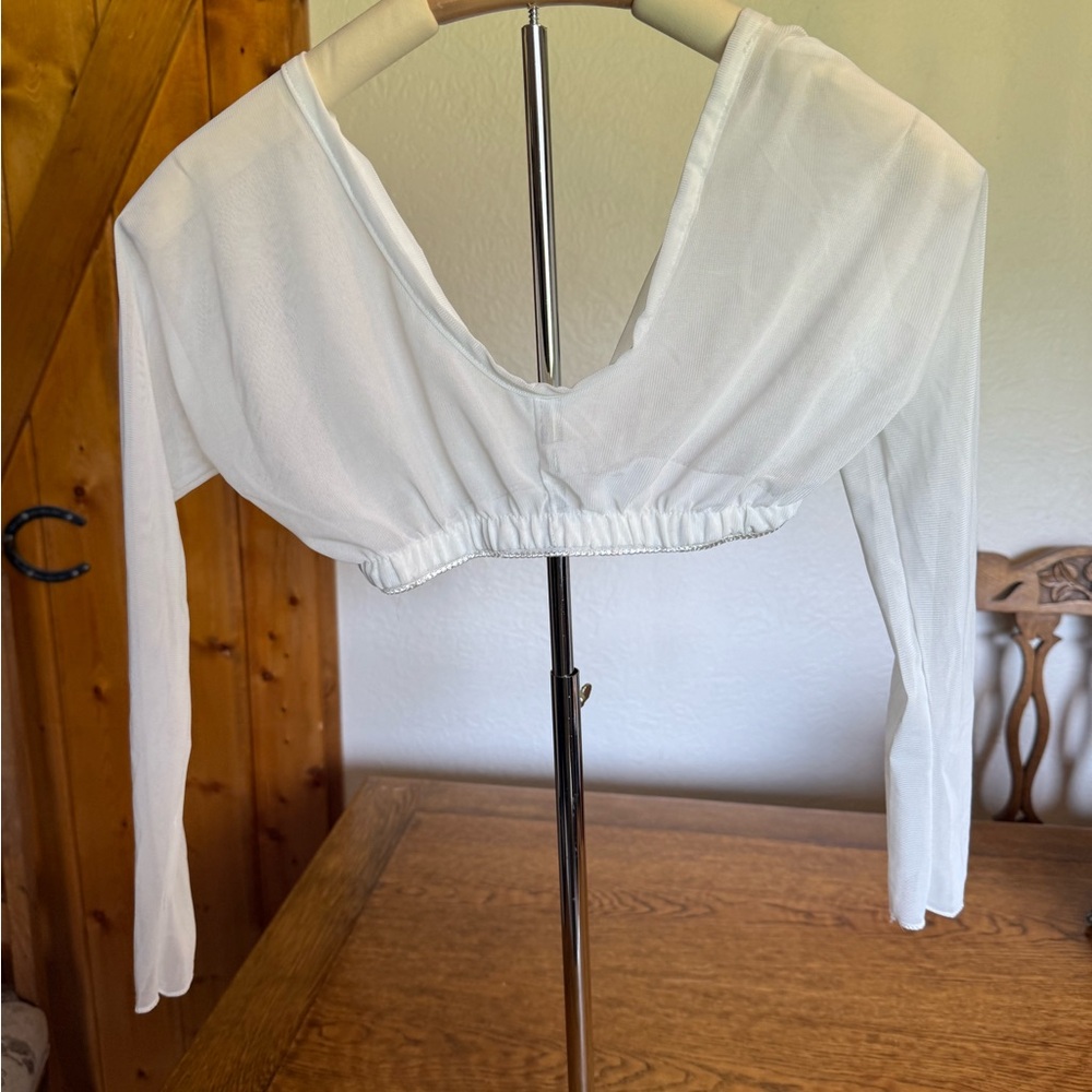Elegant White Women's Top